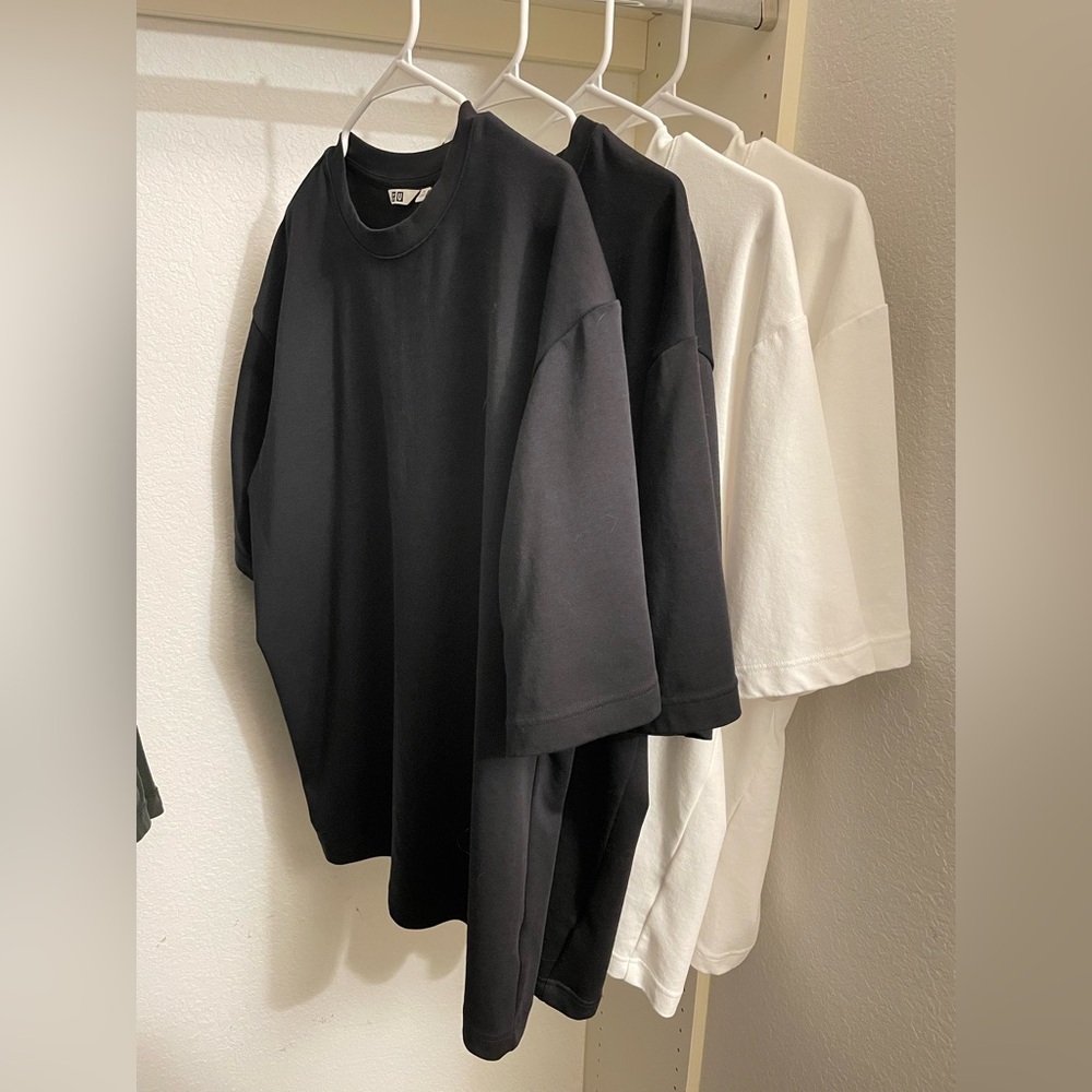 Bundle Uniqlo Airism Oversized shirt XL